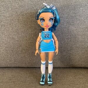 Rainbow High Shadow High Skyler Bradshaw Cheerleader Fashion Doll Blue Hair